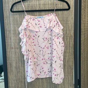 Floral sleeveless top